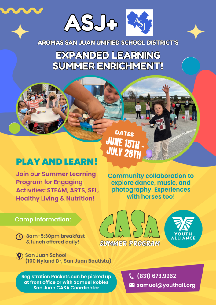 ASJUSD + Summer Enrichment Program | Anzar High School