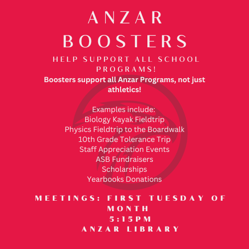 Boosters Meeting Anzar High School