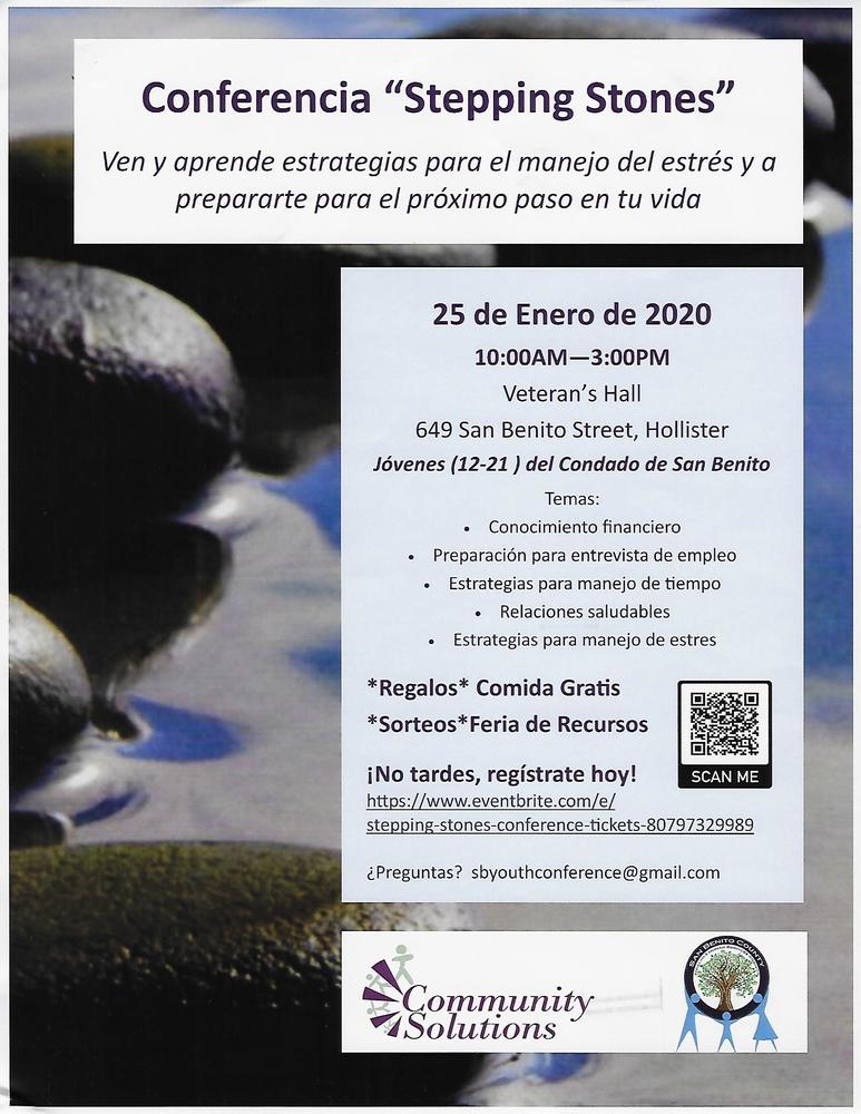 Conferencia "Stepping Stones"