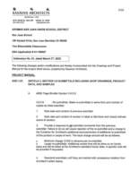 Addendum to Portable Classroom Installation