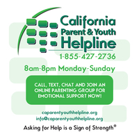 CALIFORNIA PARENT & YOUTH HELPLINE