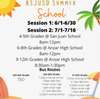 Summer School Information