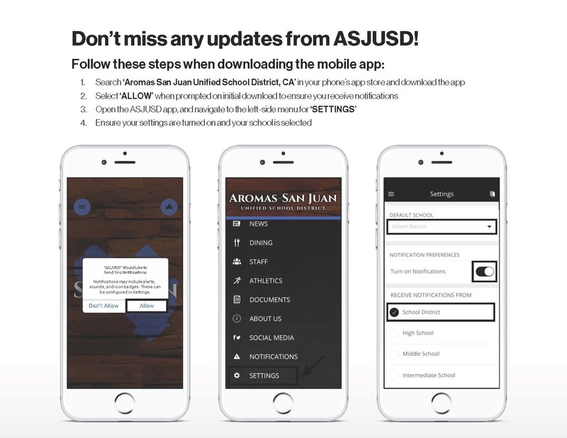 ASJUSD Mobile App