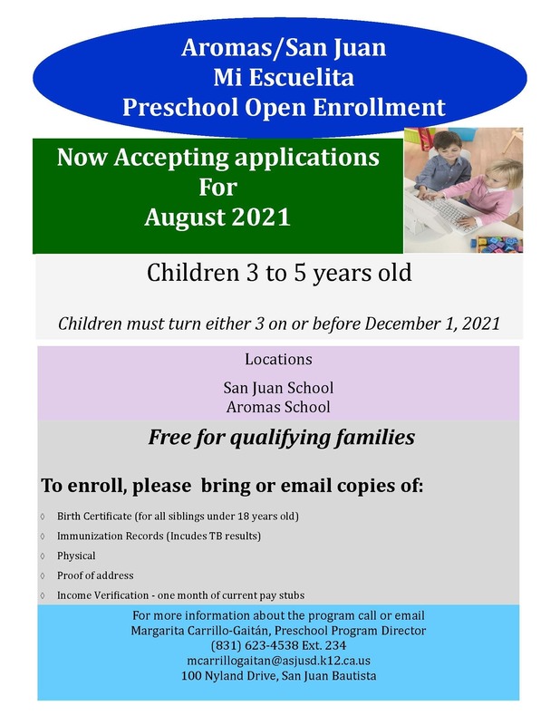 2021-22 Preschool Enrollment