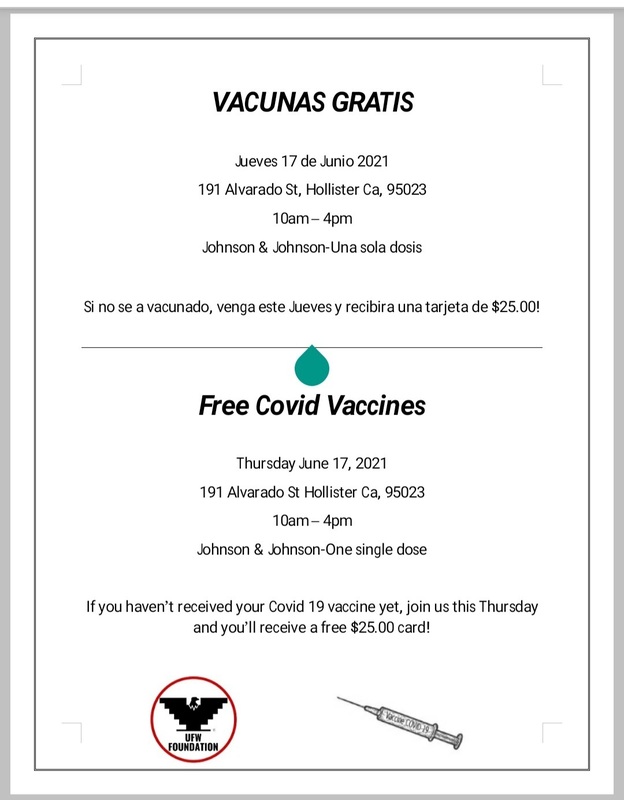 Free COVID Vaccines