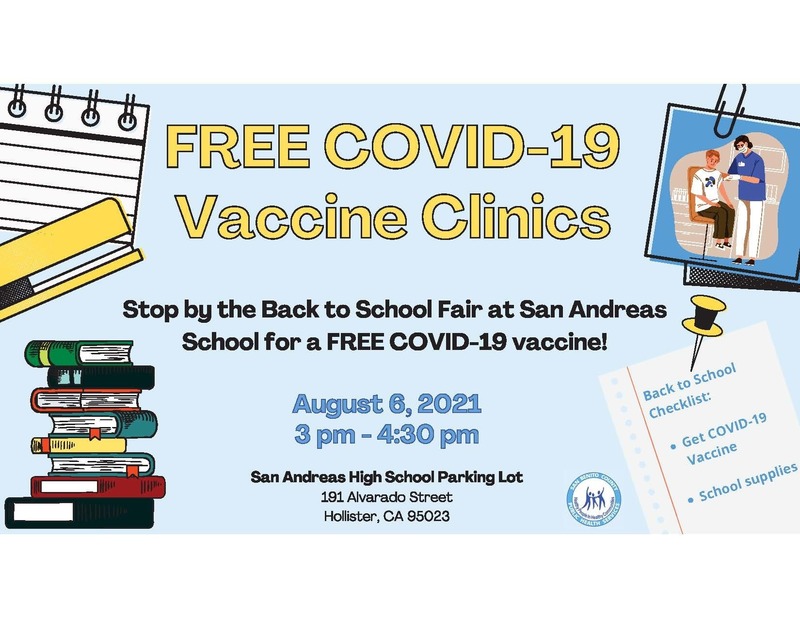 Free COVID-19 Vaccine Clinics